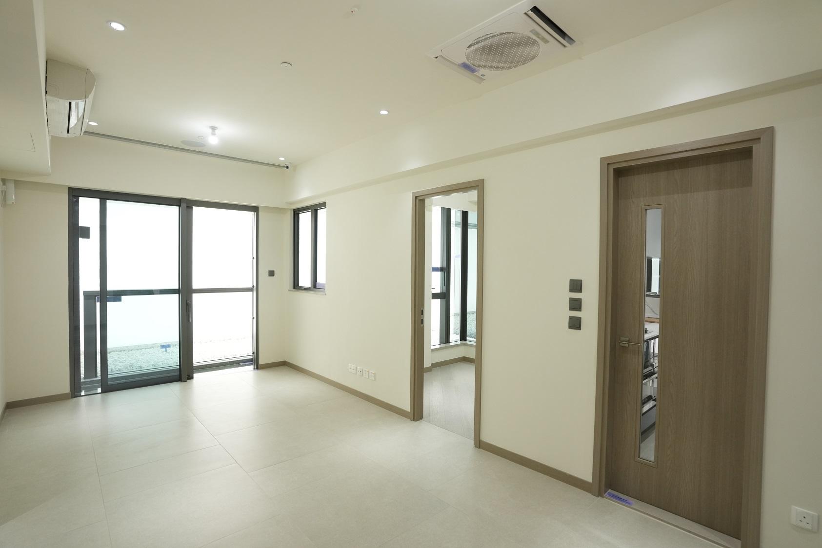 白石角新盤|多圖!Silicon Hill一期標準戶最大三房示位 兩間房備L型大窗