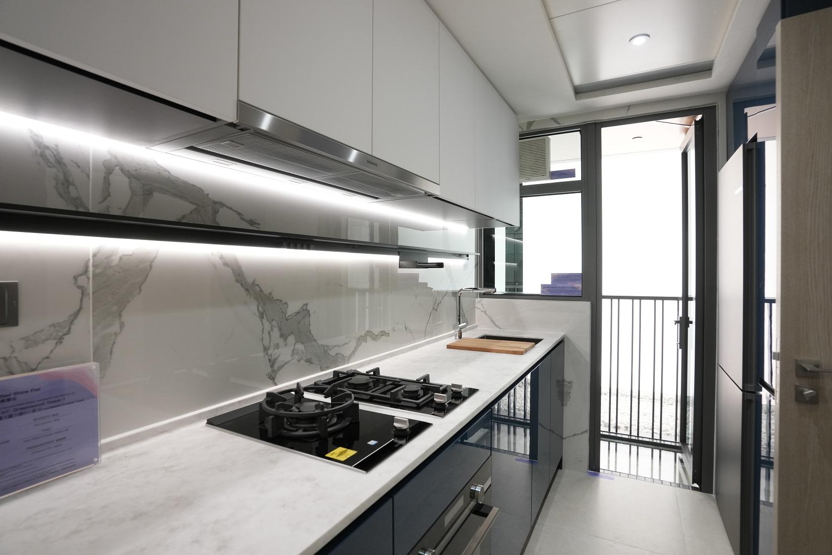 白石角新盤|多圖!Silicon Hill一期標準戶最大三房示位 兩間房備L型大窗