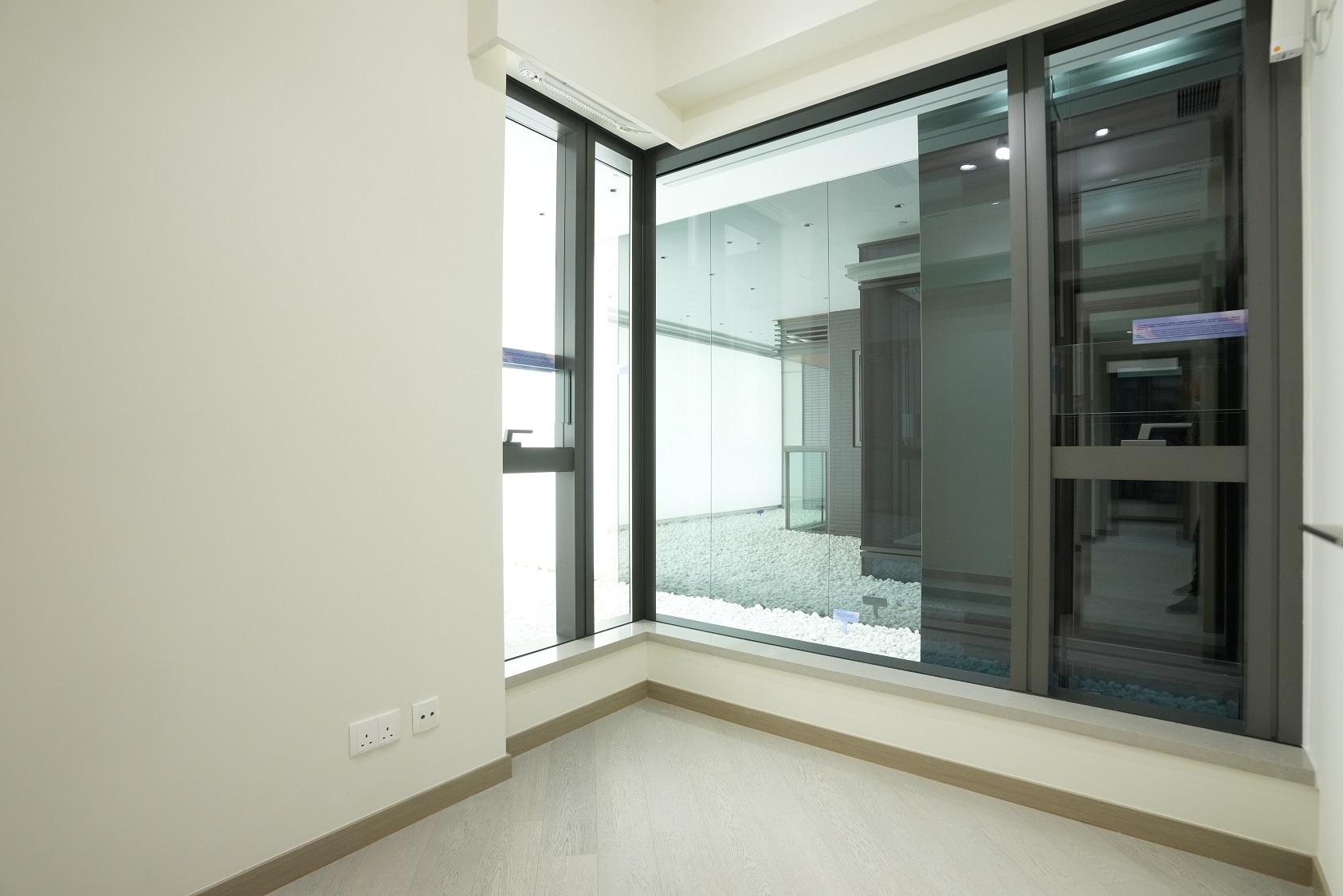 白石角新盤|多圖!Silicon Hill一期標準戶最大三房示位 兩間房備L型大窗