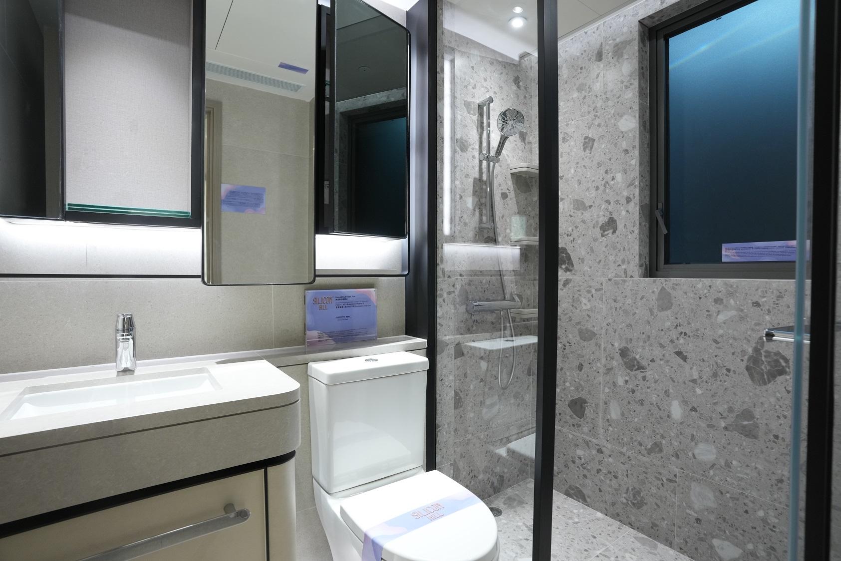 白石角新盤|多圖!Silicon Hill一期標準戶最大三房示位 兩間房備L型大窗