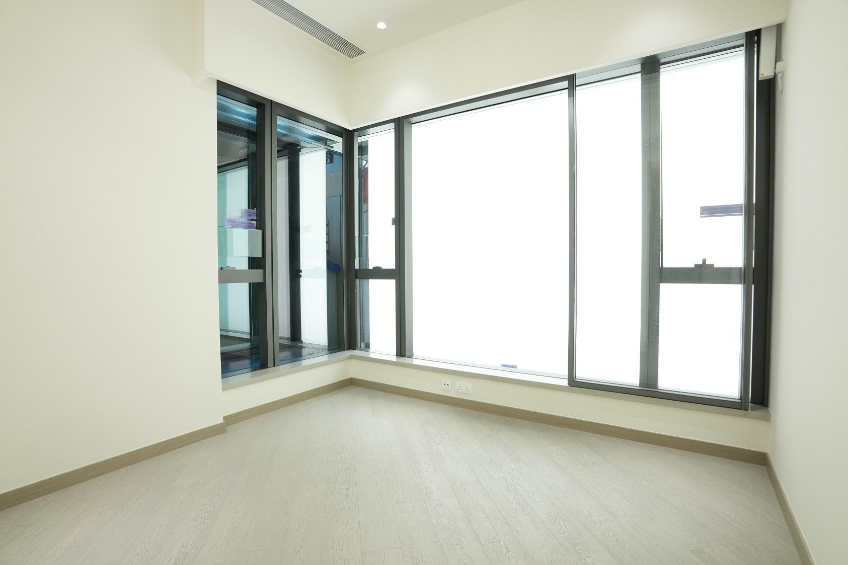 白石角新盤|多圖!Silicon Hill一期標準戶最大三房示位 兩間房備L型大窗