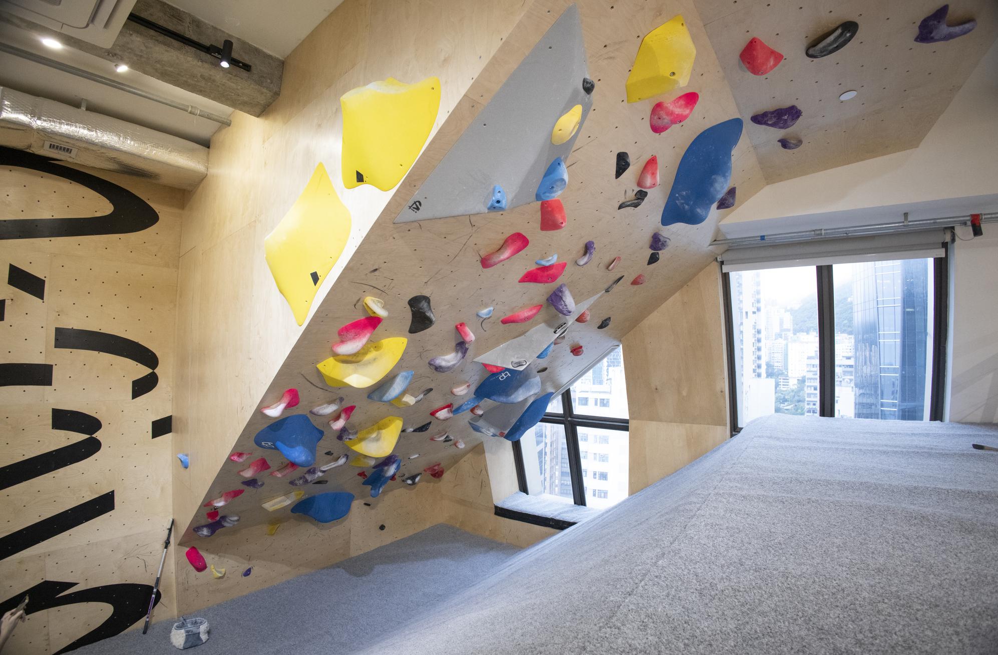 抱石經驗者一定要挑戰「n°55 梯臺」!(蘇文傑攝)