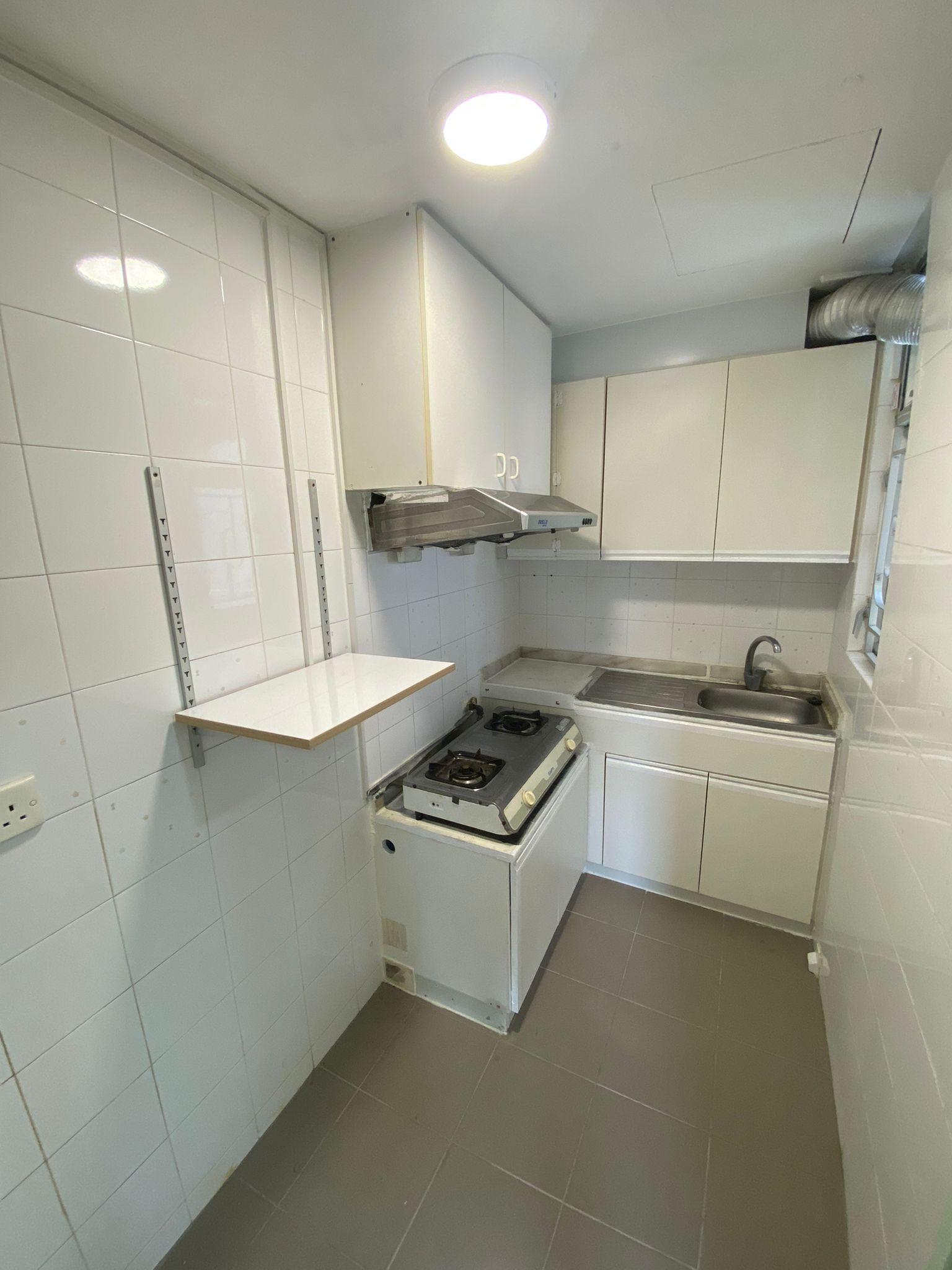 廚房面積不細小,實用性高。