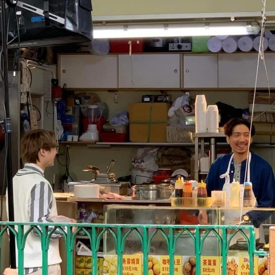 Jer在新劇中與陳子豐演對手戲。(葵衷區報 FB)