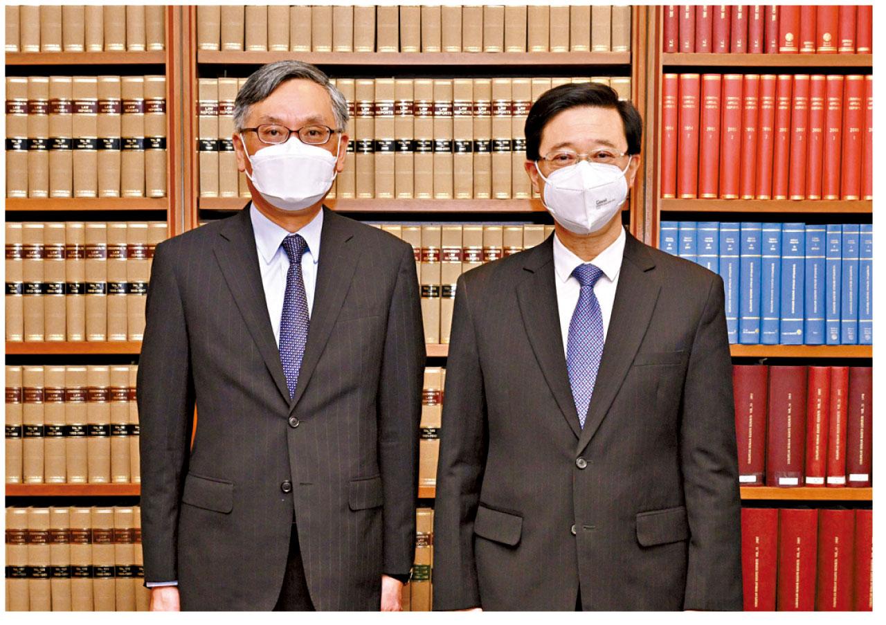 禮節拜訪|馬不停蹄走訪 李家超拜會4中央駐港機構