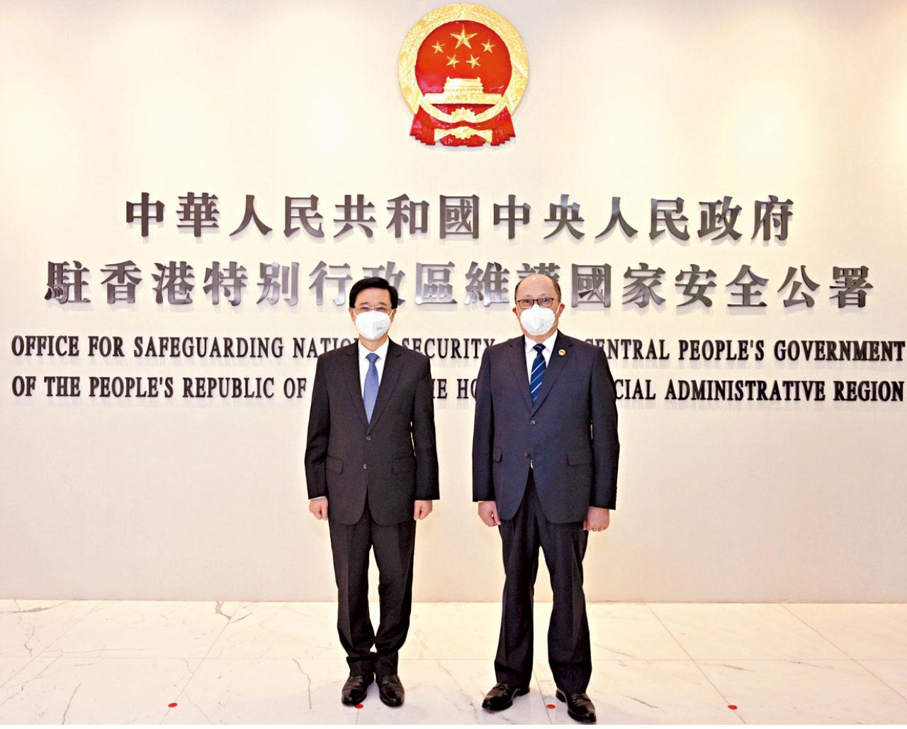 禮節拜訪|馬不停蹄走訪 李家超拜會4中央駐港機構