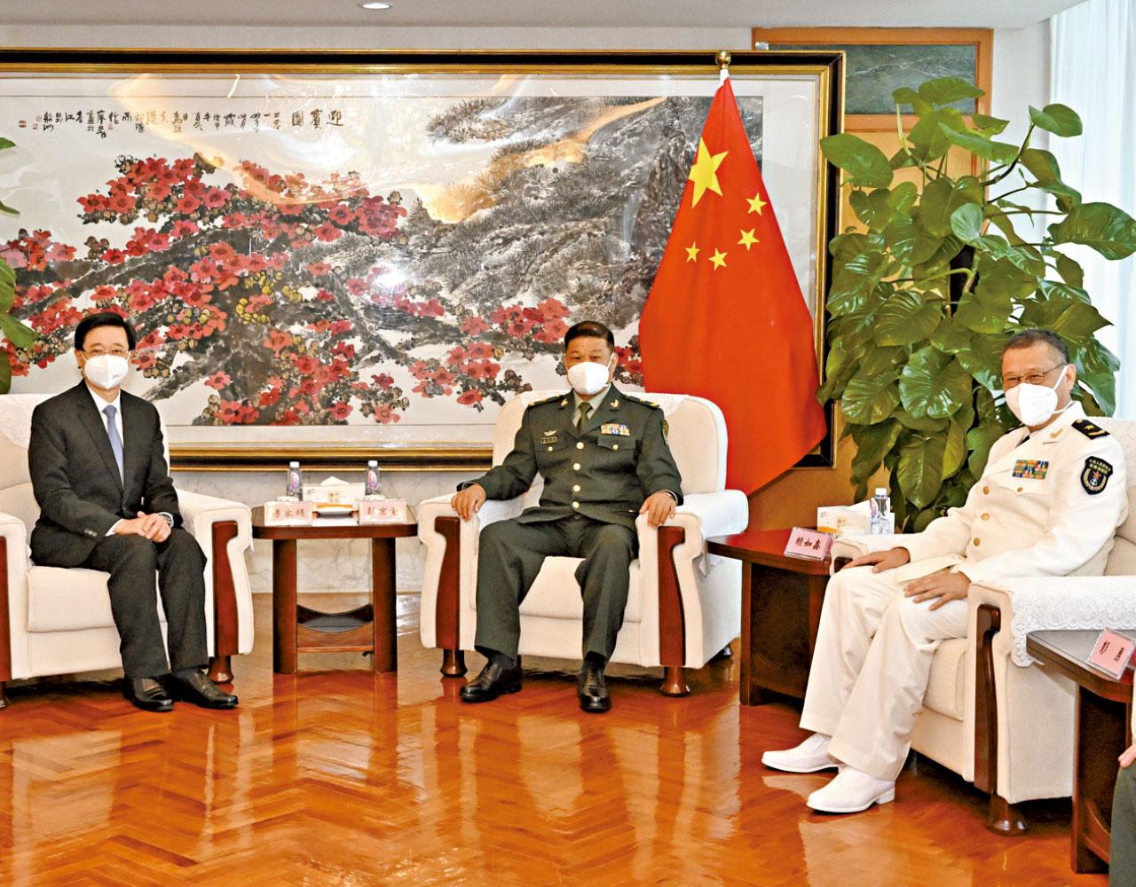 禮節拜訪|馬不停蹄走訪 李家超拜會4中央駐港機構