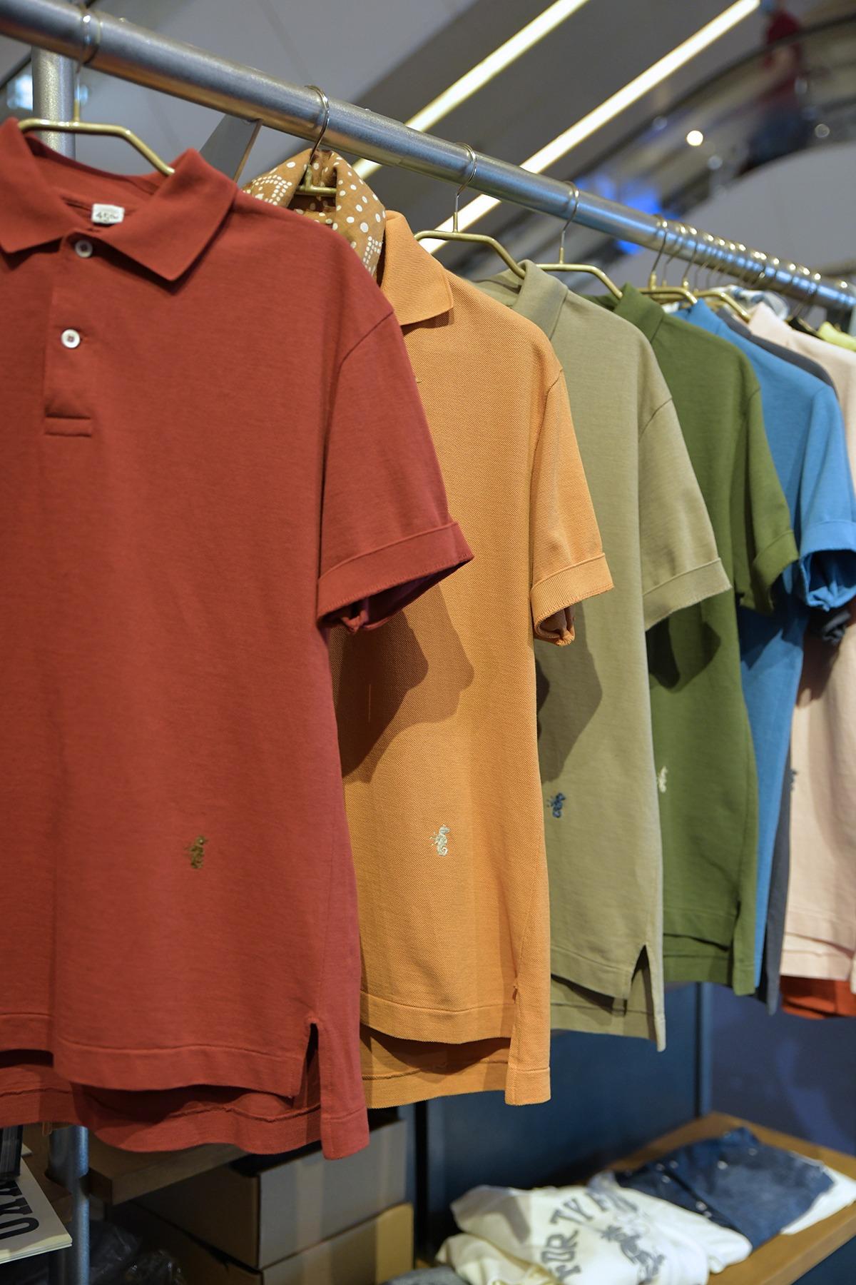 不止是T-shirt collection,連Kanoko Polo亦有23種顏色備以選擇。