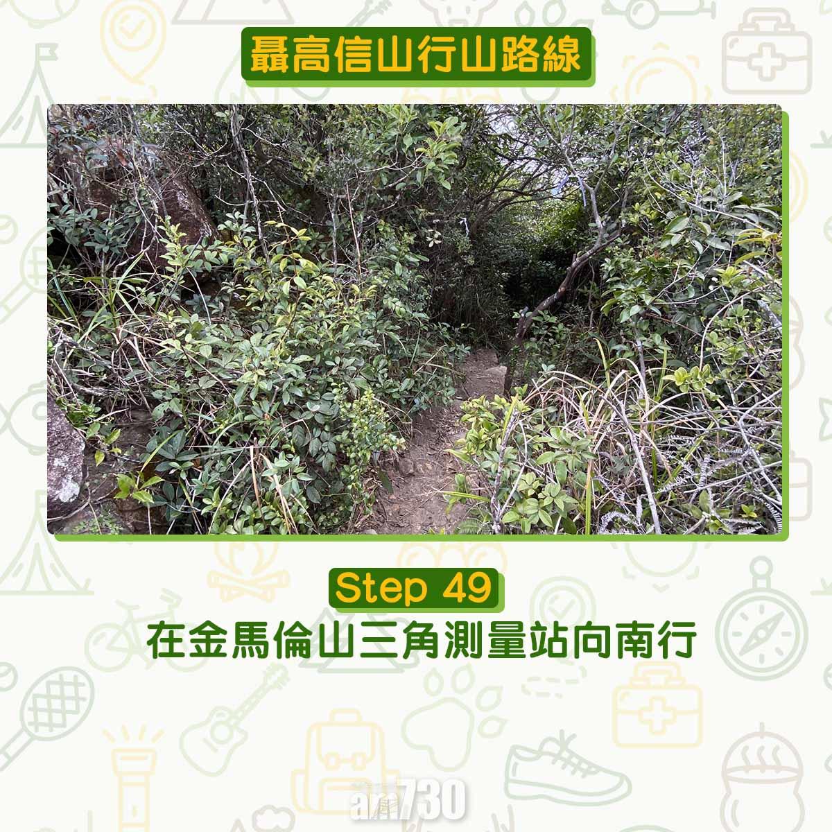 聶高信山行山路線