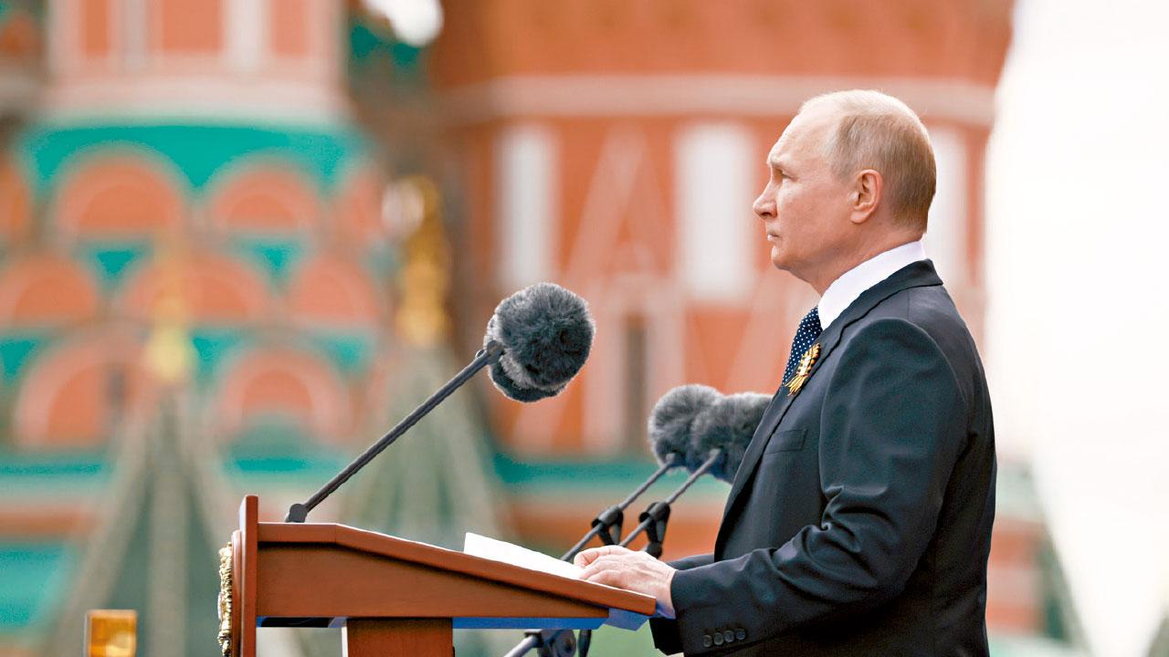 俄烏戰事|俄二戰勝利日閱兵 普京︰我們將再取勝