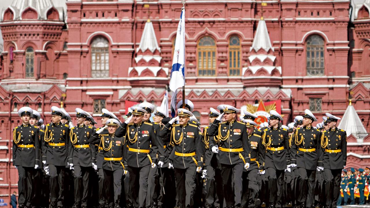俄烏戰事|俄二戰勝利日閱兵 普京︰我們將再取勝