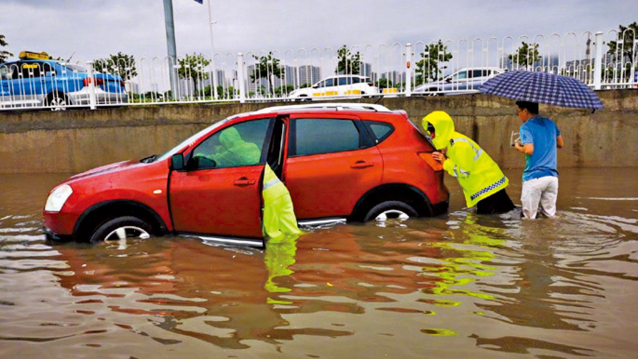 深圳4年來首發紅雨 珠海12小時雨量近400毫米