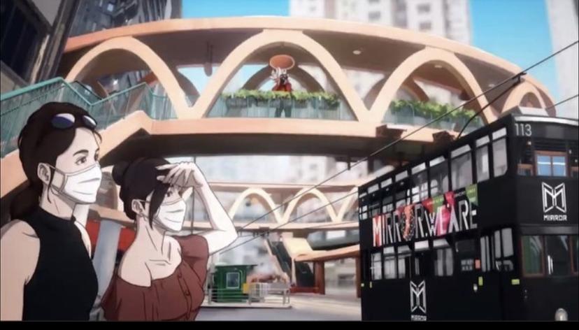 《信之卷》MV中,MIRROR不時出現。