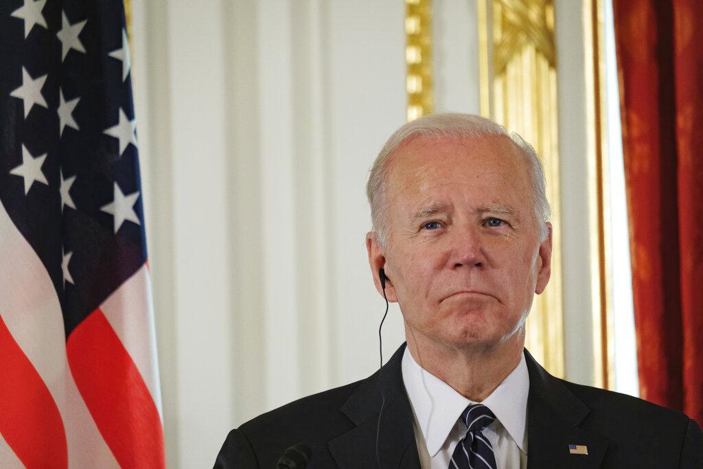 拜登。(美聯社)