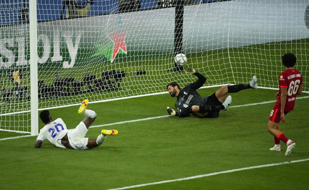 雲尼斯奧斯在59分鐘近門射入。(美聯社)