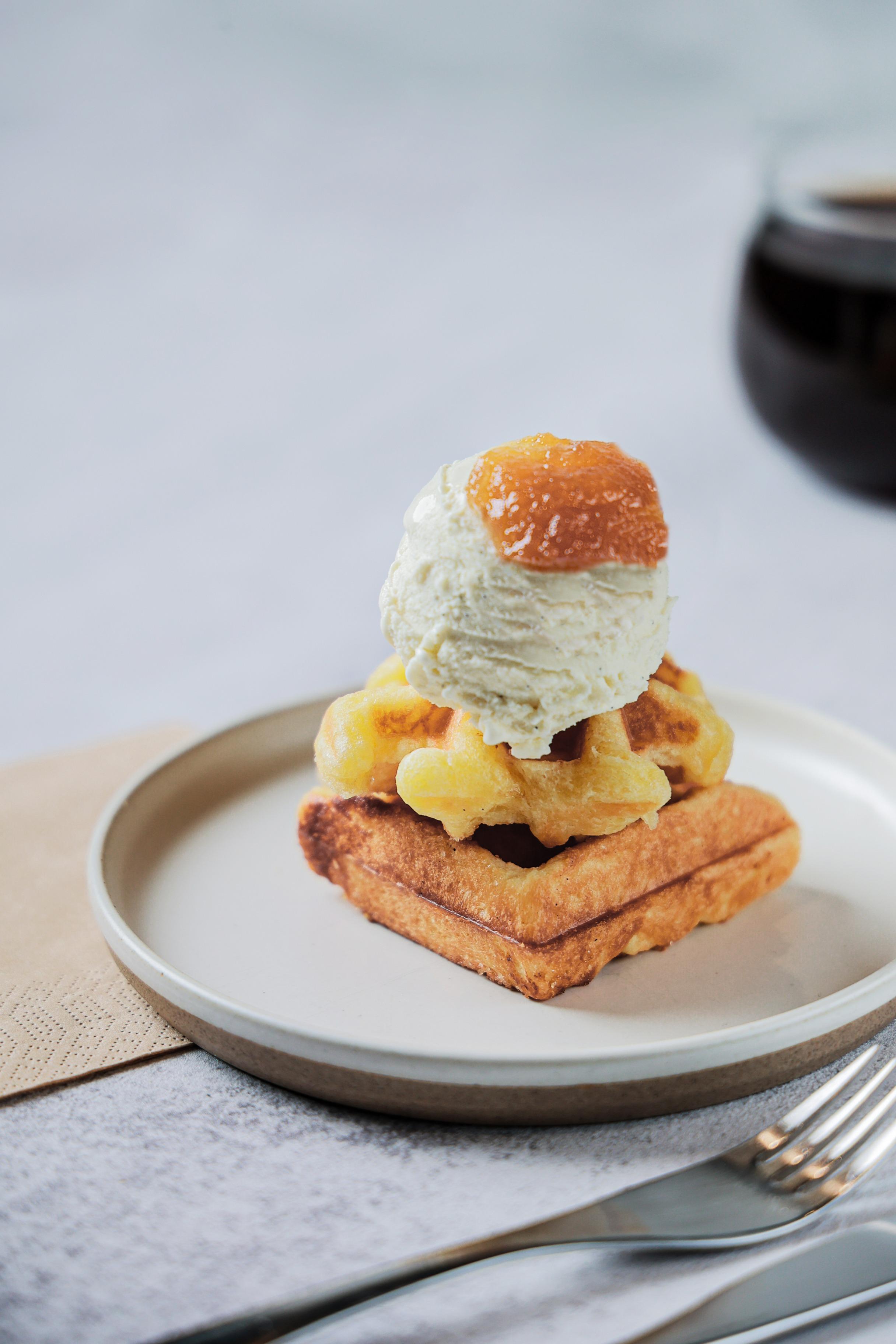 JamStory x Blue Bottle 果醬窩夫芭菲 $68