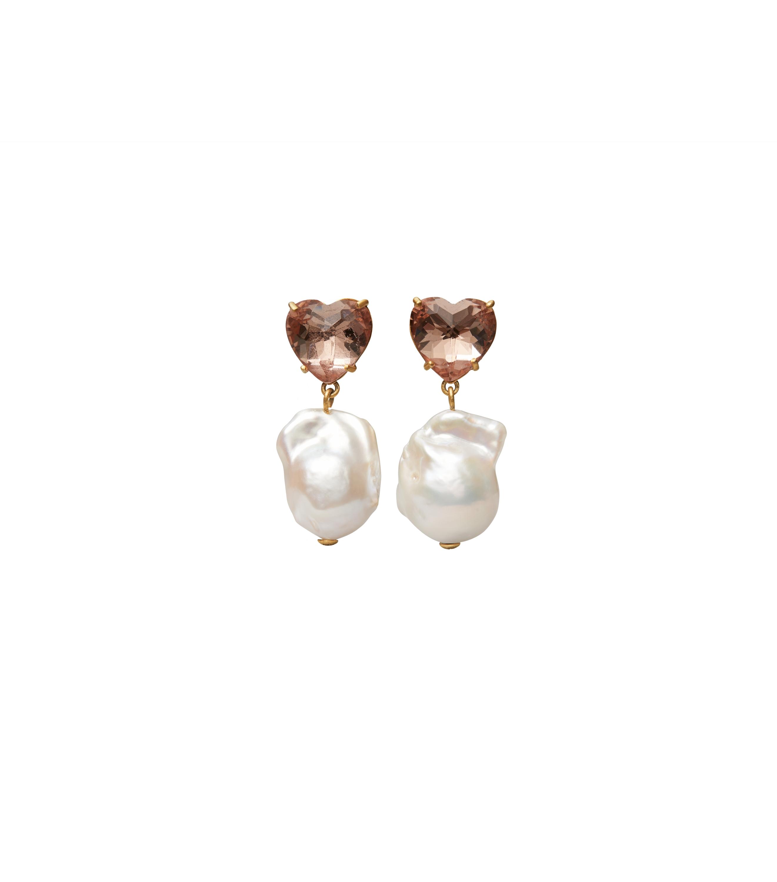 Tory Burch 心型水晶耳環 優惠價:HK$700