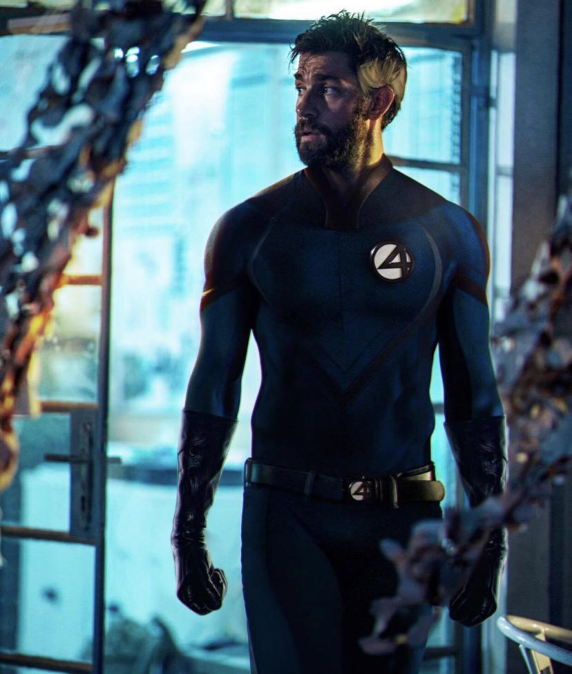 John Krasinski曾試鏡演美國隊長,如今以神奇先生角色加入MCU。(網上圖片)