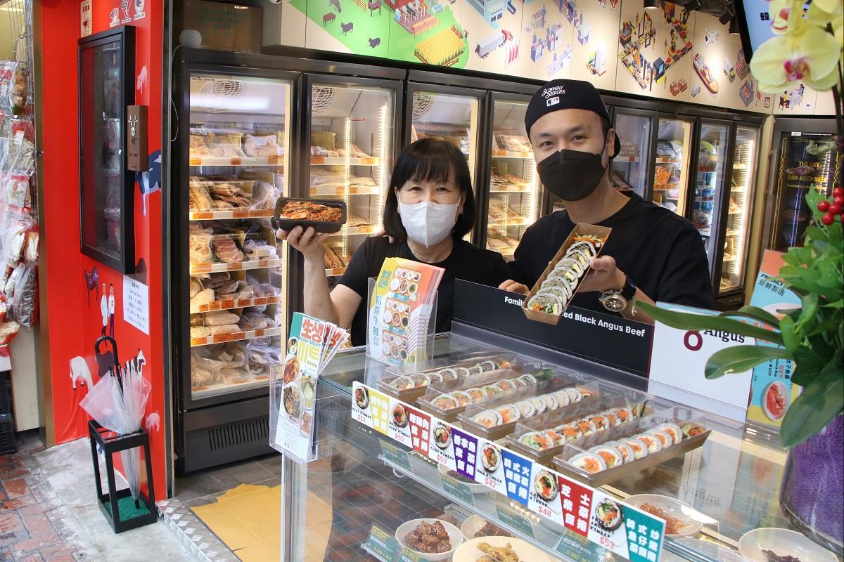 主廚Kim so Seob及店長Stephen