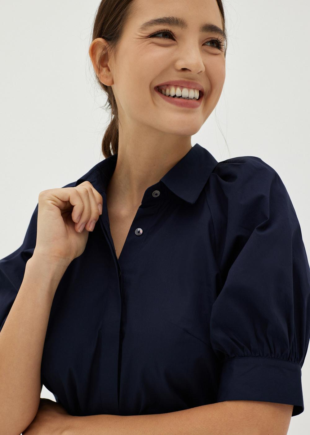 Livie Relaxed Raglan Puff Sleeve Top $279