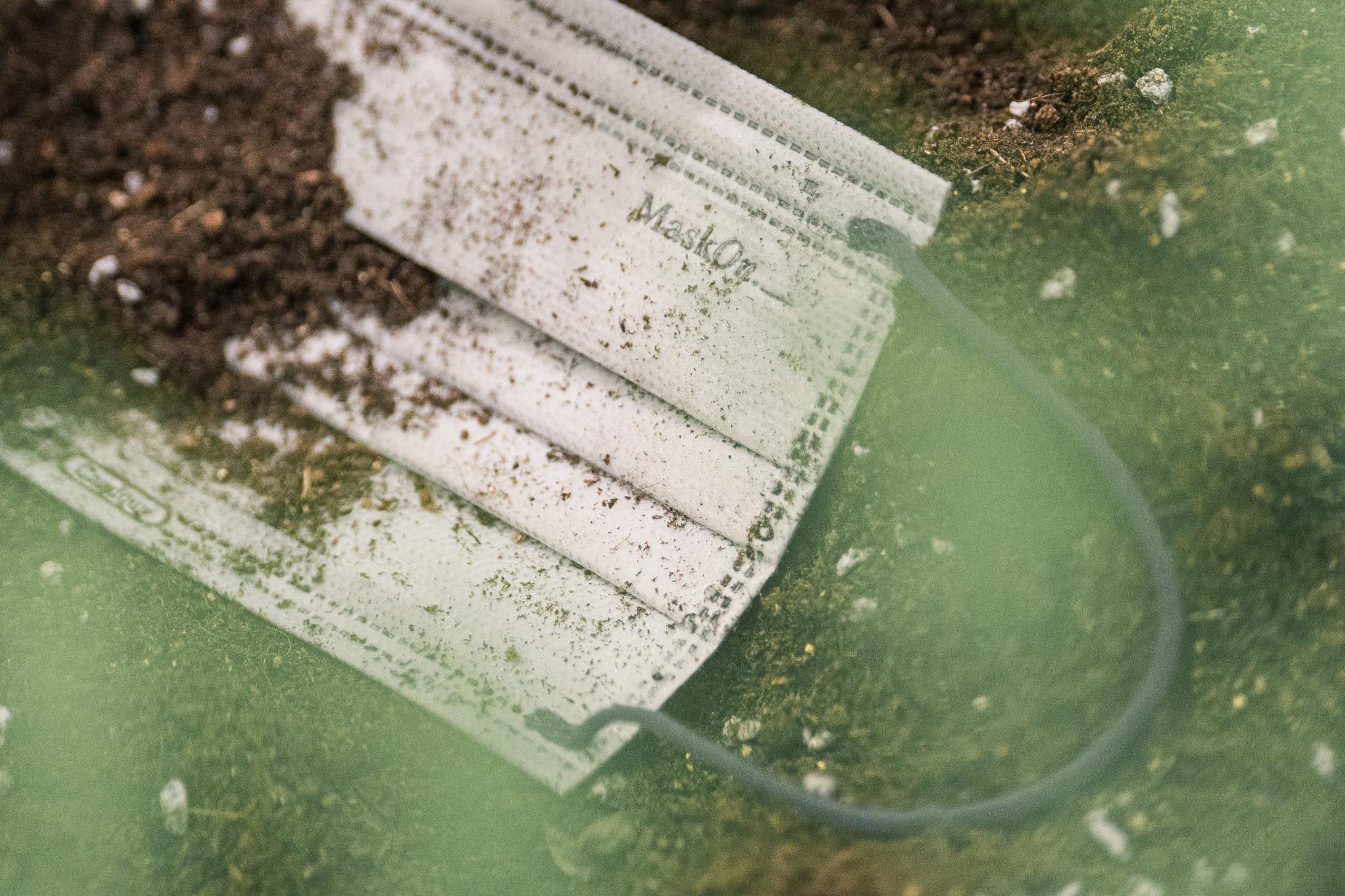 口罩物料可於堆填環境達至完全生物降解。