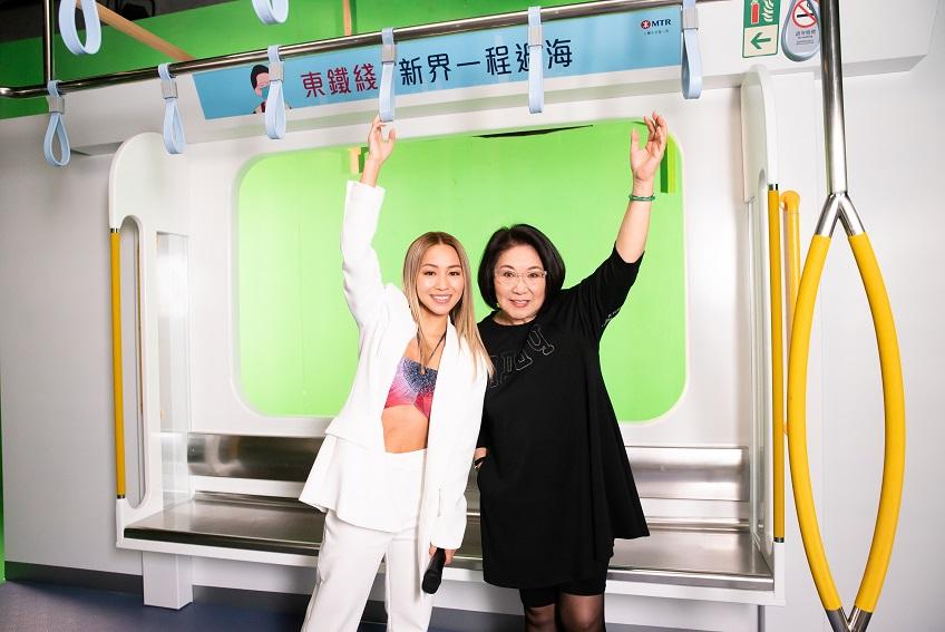 東鐵線過海段|真的很興奮「羅生」夥謝影雪司棋姐拍MV賀周日通車