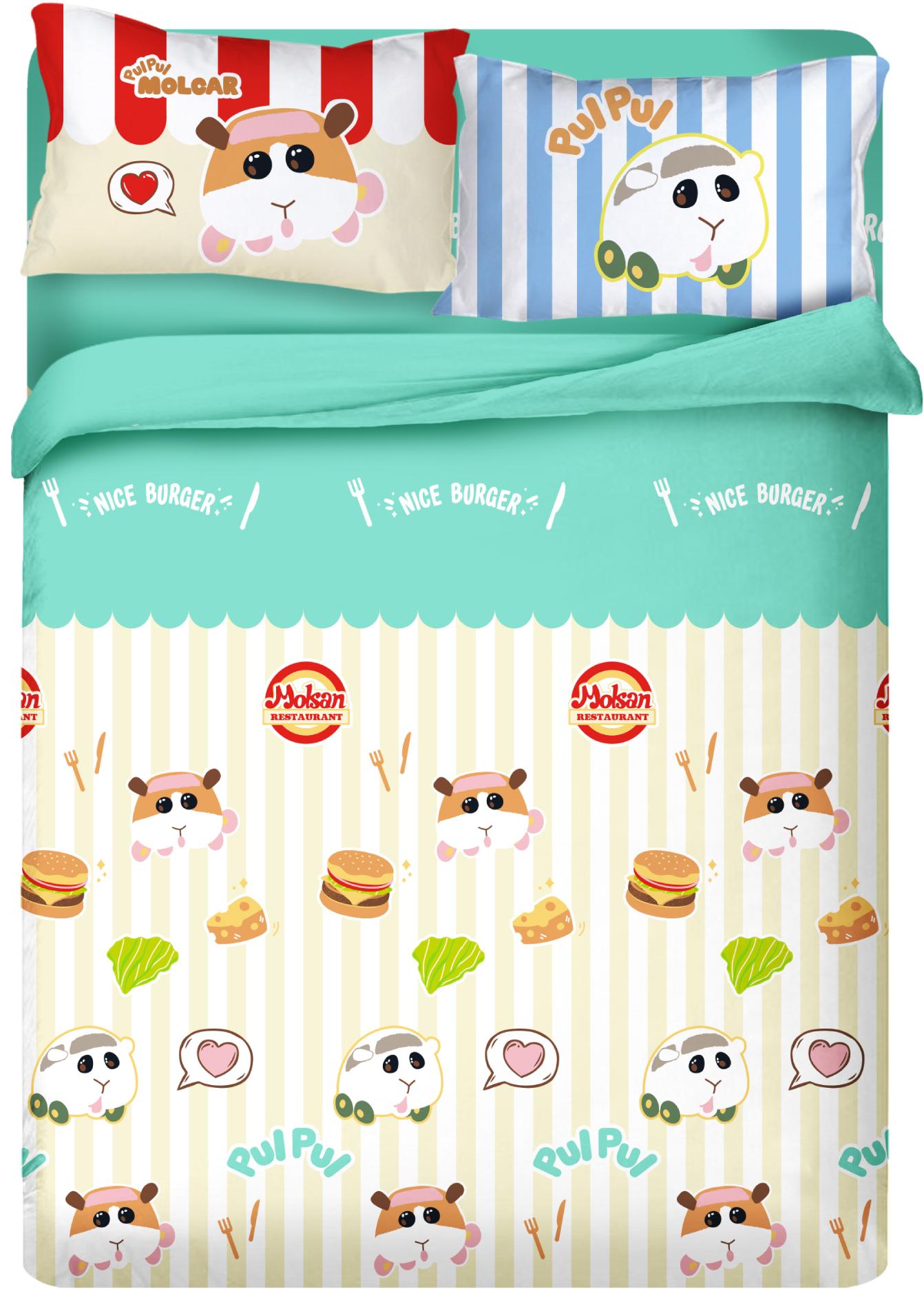 天竺鼠車車全棉床品套裝 (單人至加大) 原價:$1,580 特價:$299 (19折)