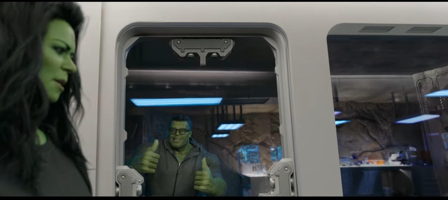 Jennifer接受Hulk的輸血後,擁有強大力量成為She-Hulk。