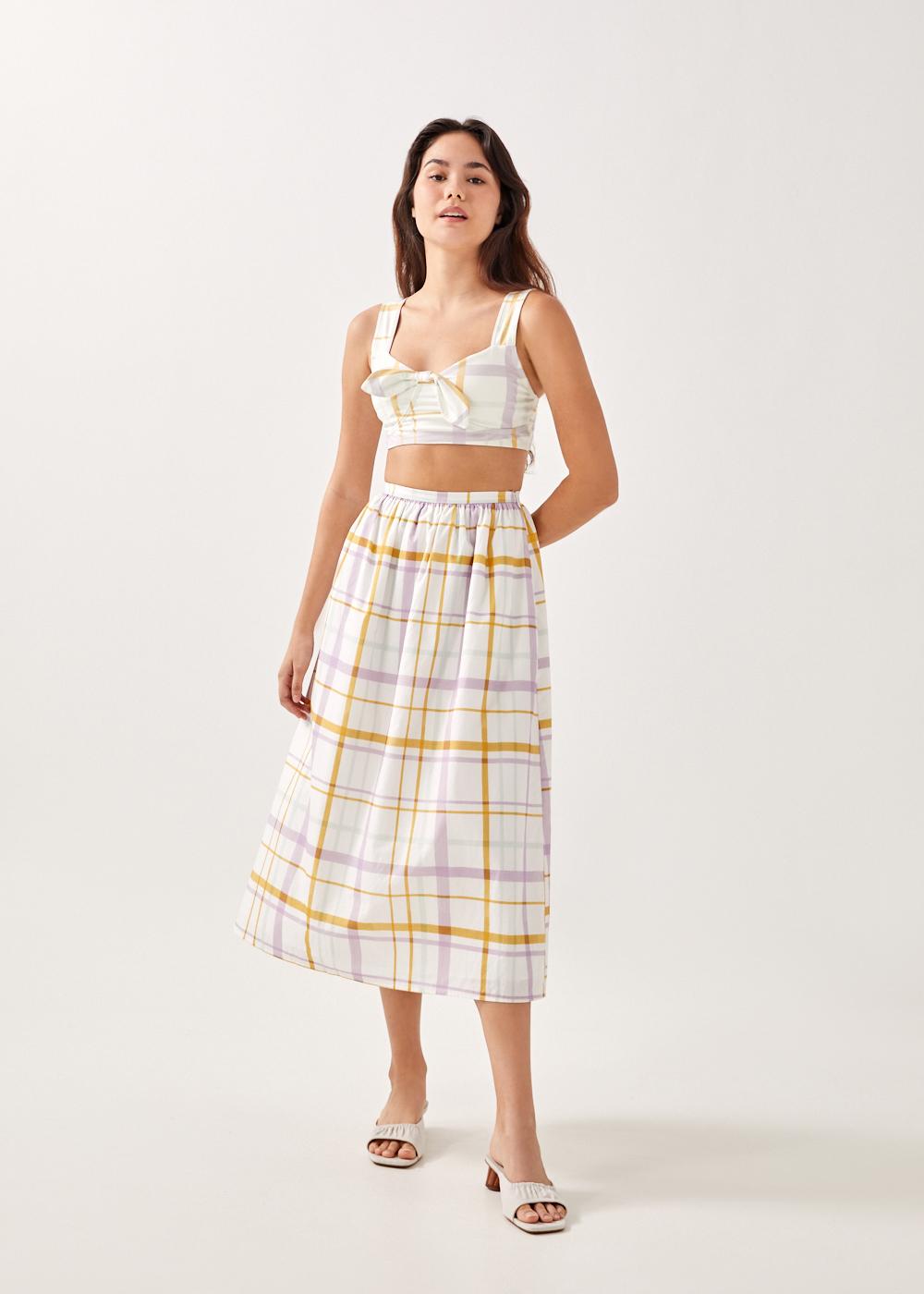Shoshana gingham maxi skirt 原價$419,折後價$339