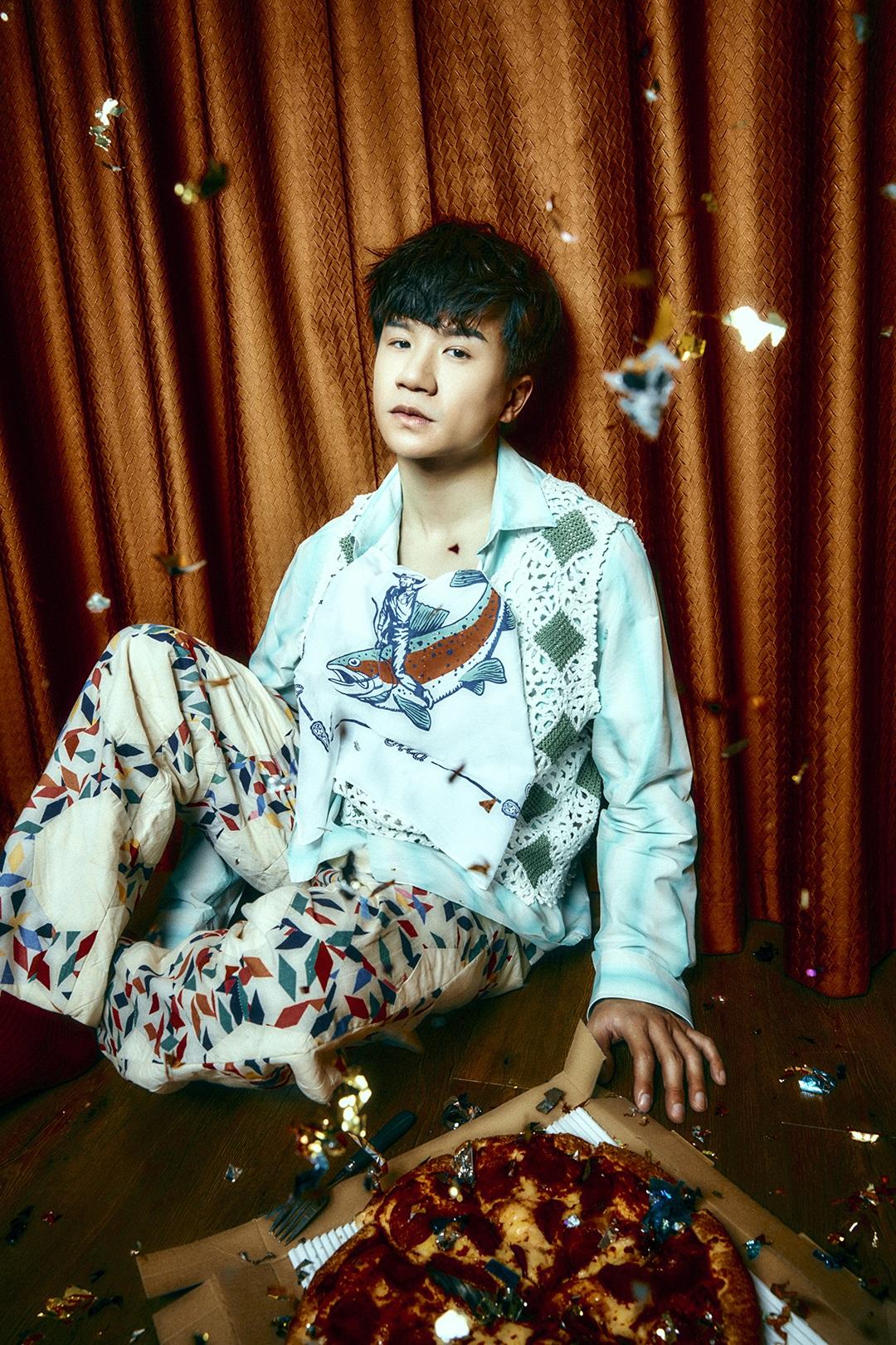 梁釗峰在《二人餐》與吳海昕合演情侶。