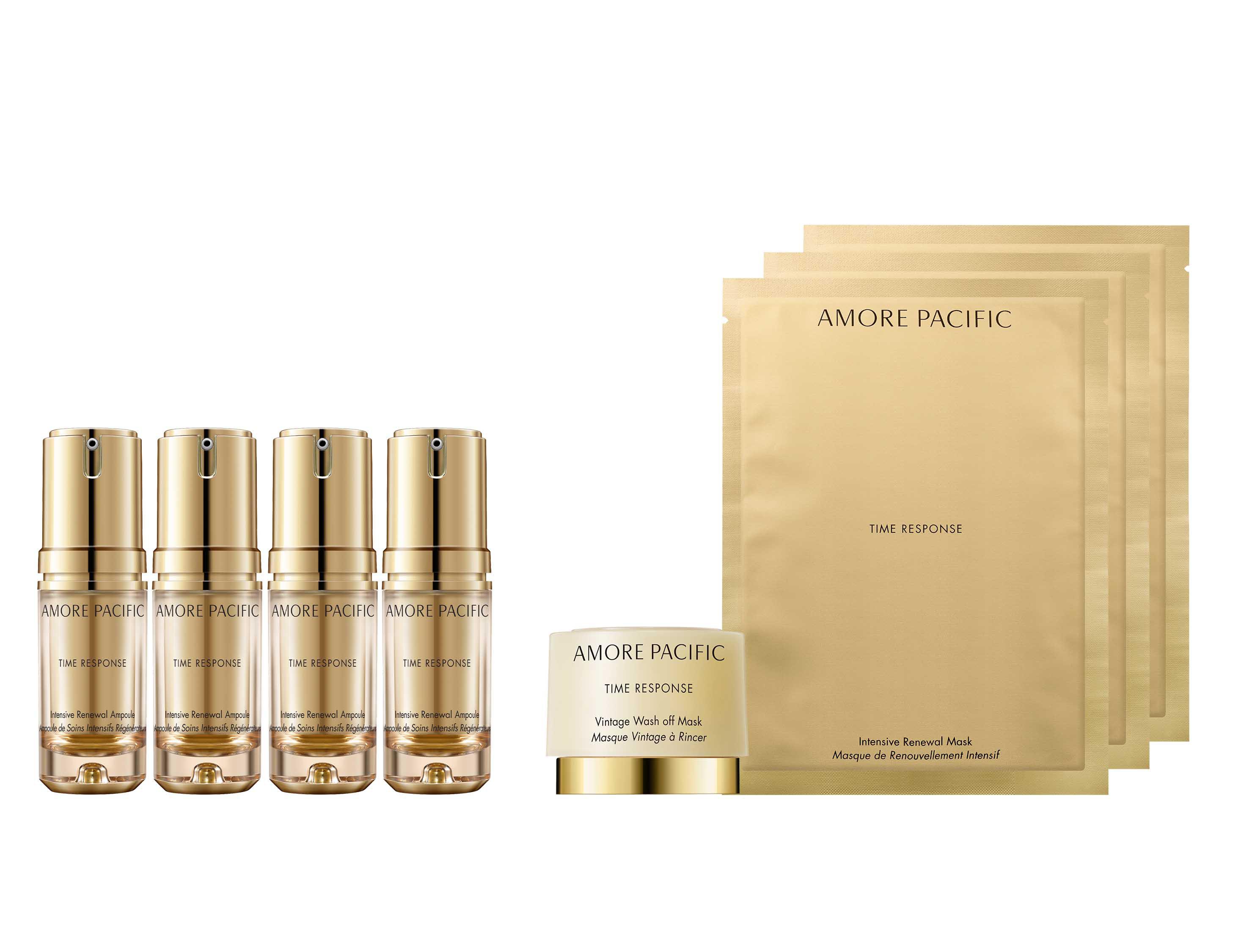 煥采活膚高效安瓶套裝 $3,800 (價值$4,660) •煥采活膚高效安瓶 (0.6g+7ml)*4 •煥采活膚嫩顏面膜8ml •煥采活膚面膜 3片