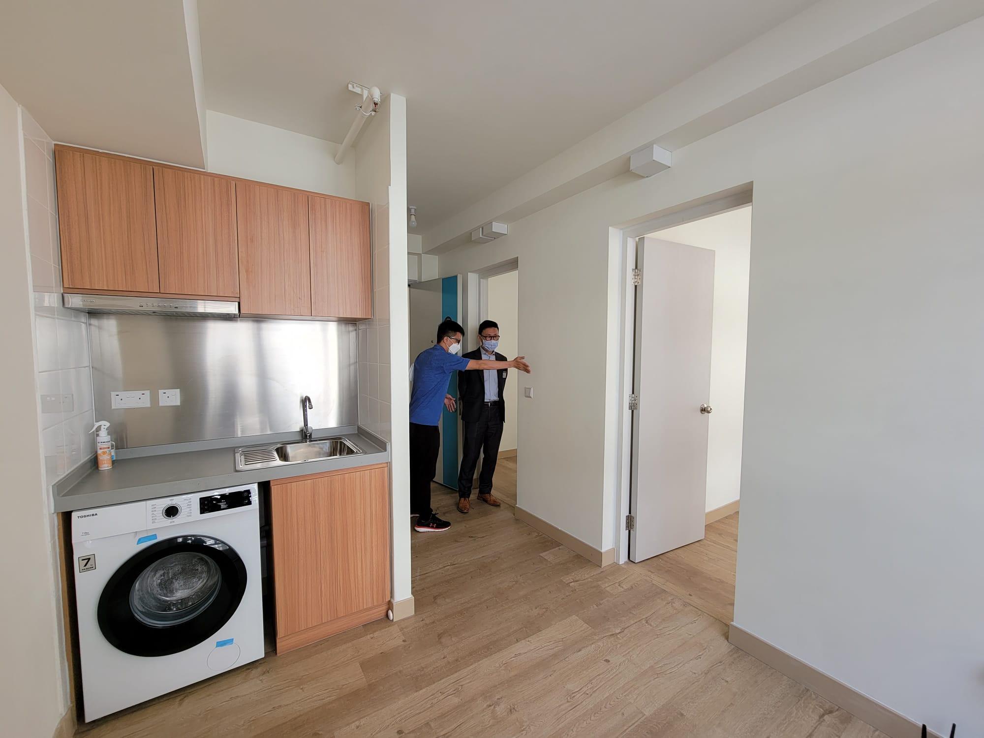 英華街過渡房屋「喜信」啟用