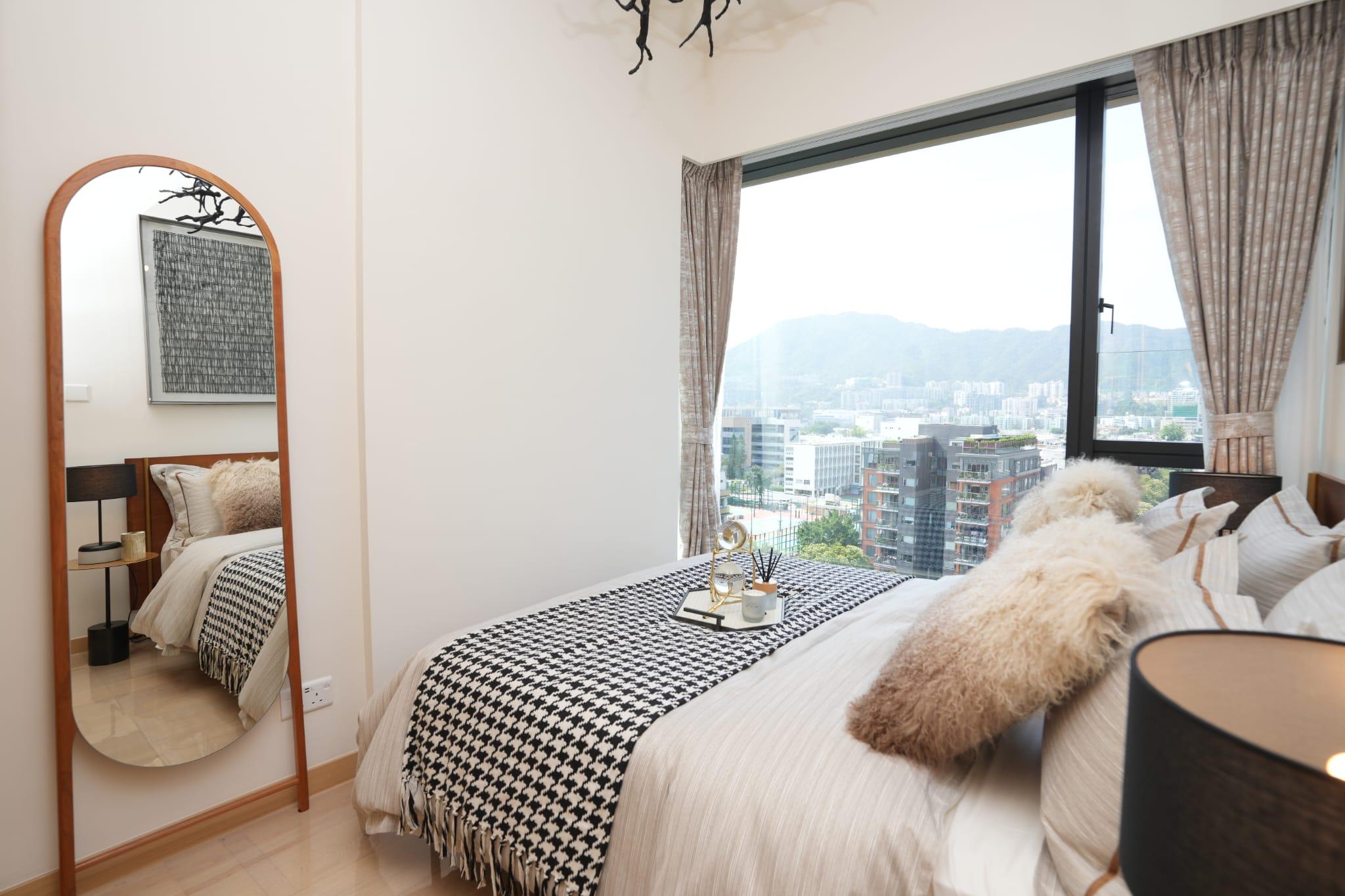 今日開放的一房示範單位今日開放的瀚名一房示範單位為12樓A室,實用面積409方呎。為12樓A室,實用面積409方呎。