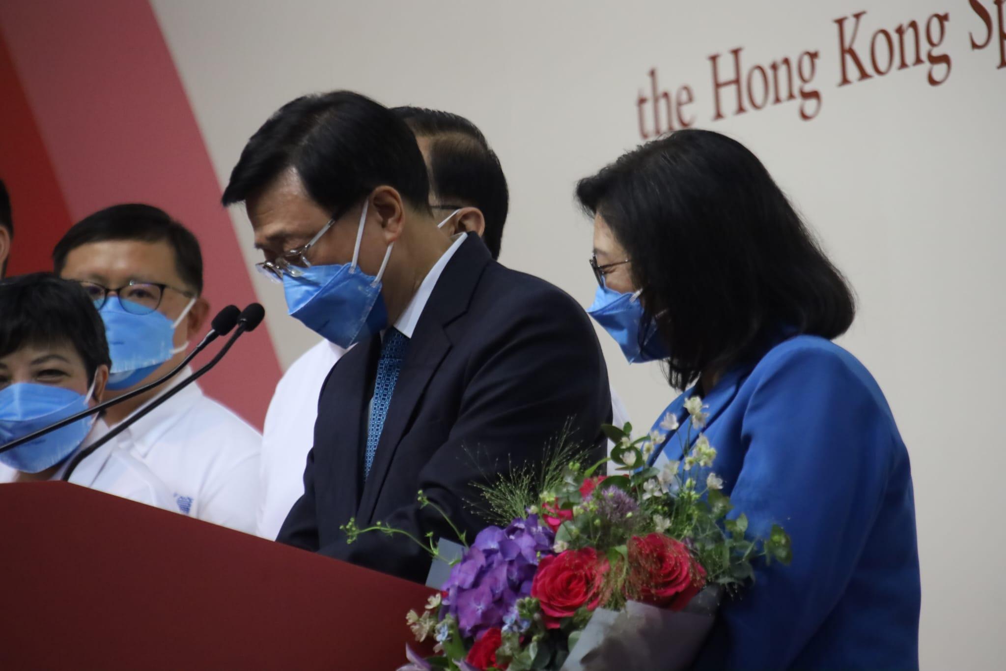 特首選舉|李家超1416票當選 稱將忠誠堅毅承擔使命