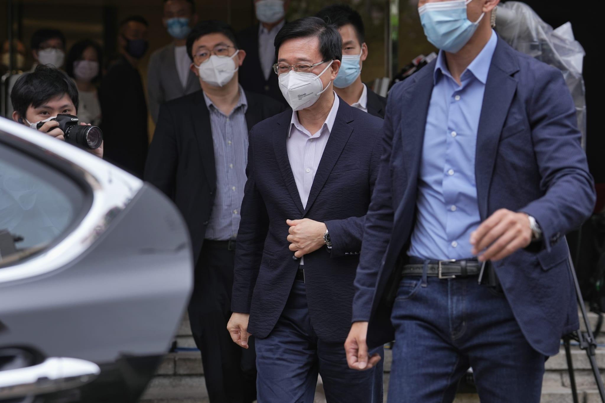 李家超當選|稱已有心水政務司長人選暫不公開 組班視經驗能力非背景