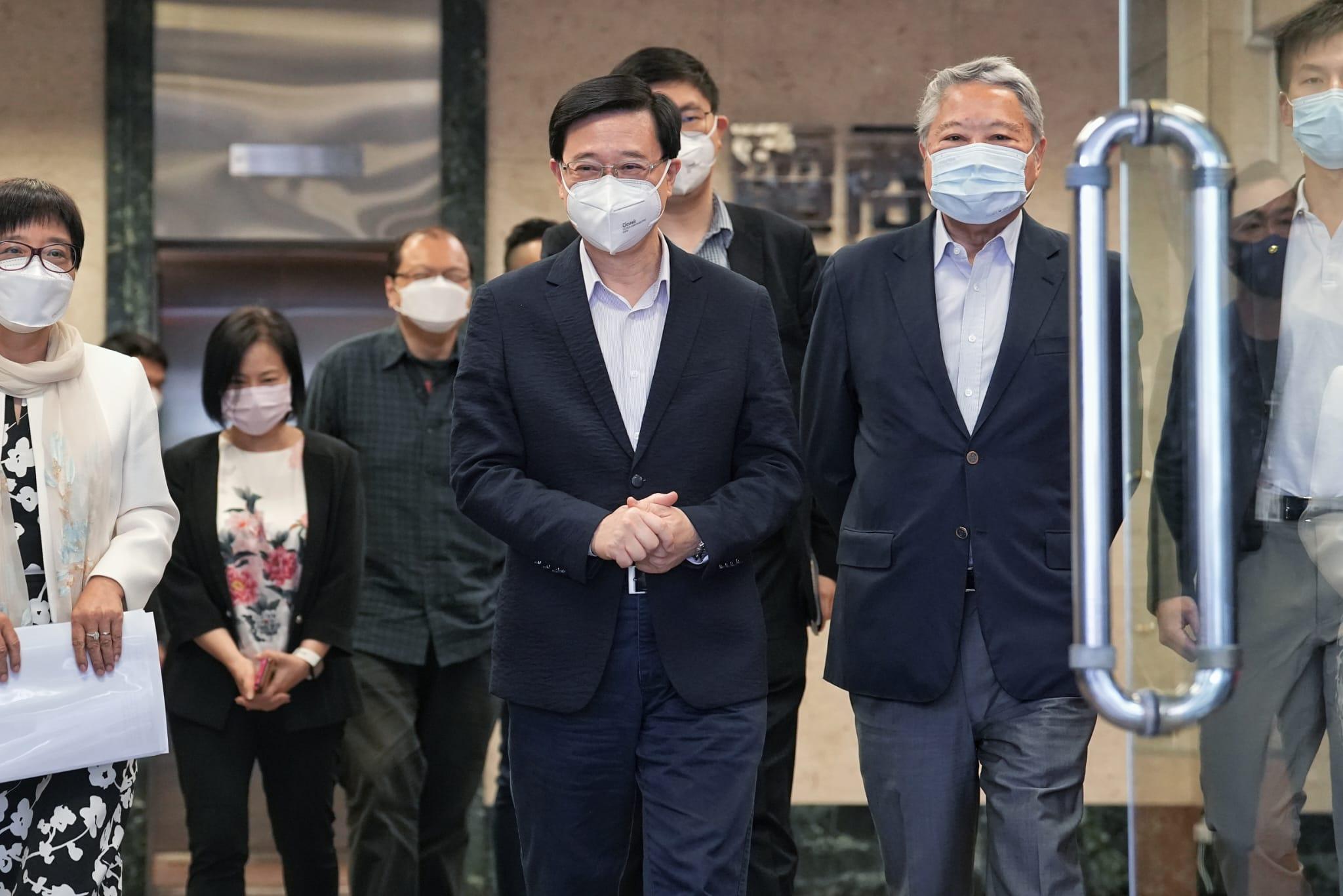 李家超當選|稱已有心水政務司長人選暫不公開 組班視經驗能力非背景