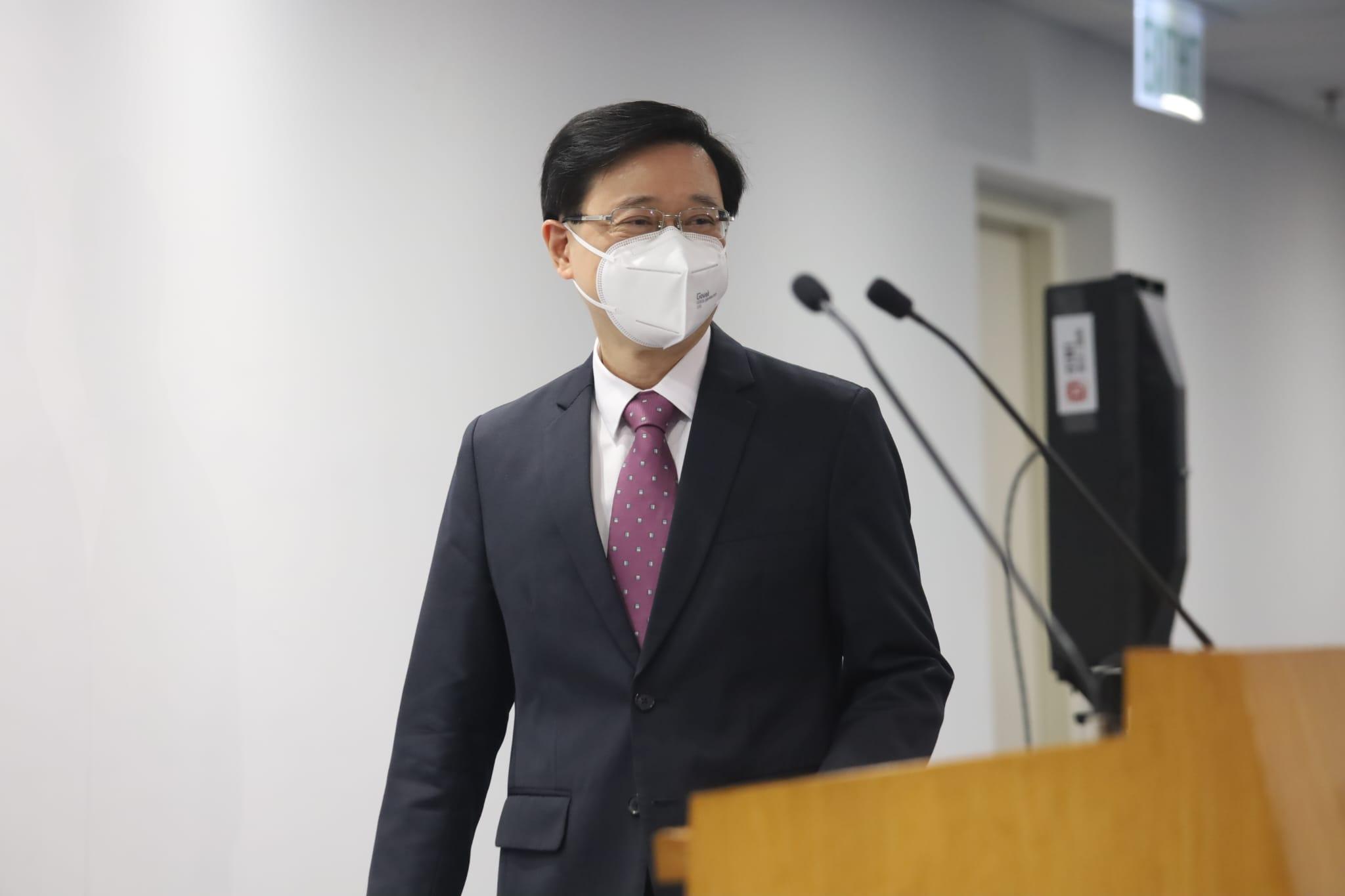 架構重組|李家超:增設3名副司長 有助提升施政能力