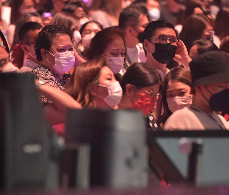 姜媽亦有到場睇騷。