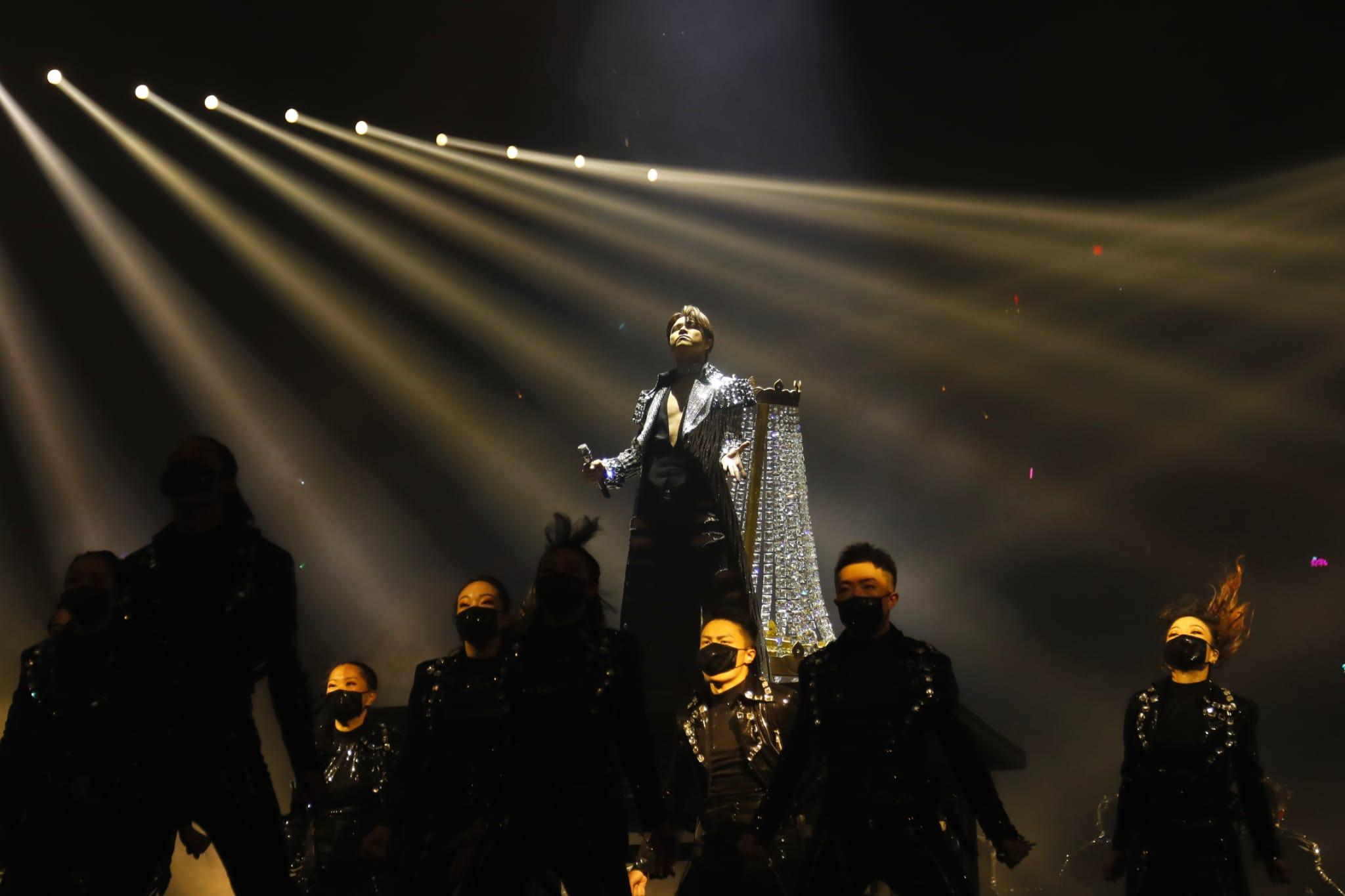 張敬軒閃令令登場。(林俊源攝)