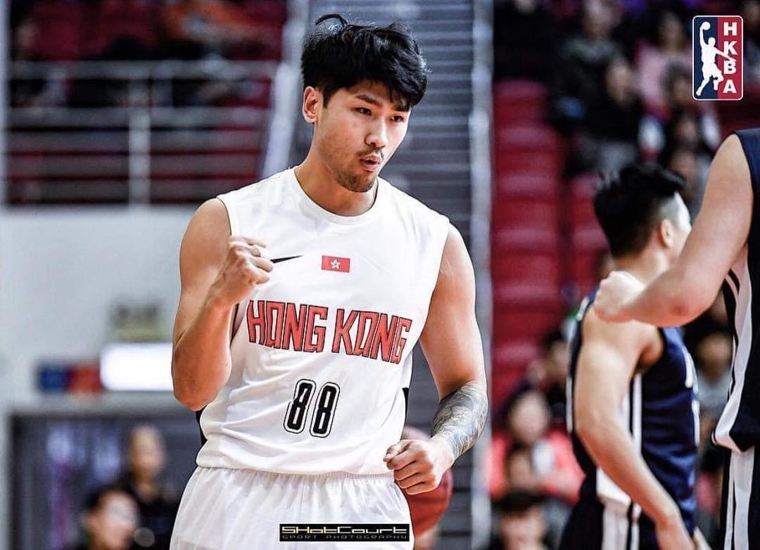 香港籃球代表隊成員劉子禮。(受訪者提供相片)