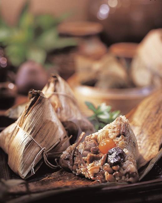 品香招牌八寶肉粽