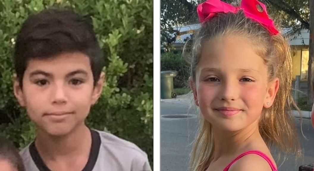 分別為9歲(左)和10歲(右)的死者。(互聯網)