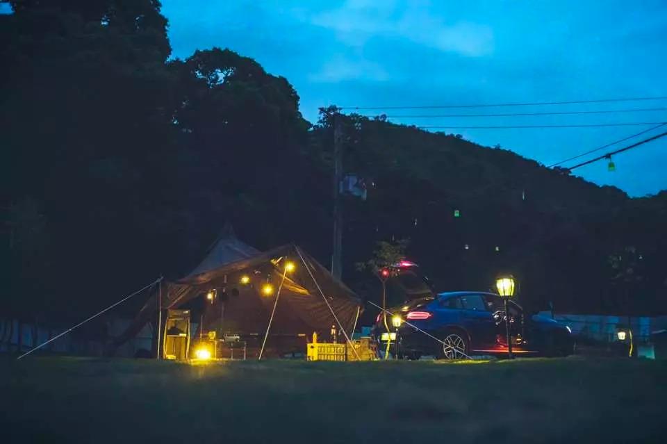 以牛樟樹生態為主題的汽車露營場