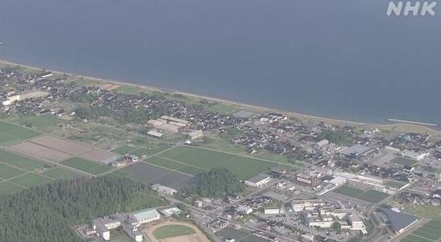 珠洲市出現劇烈搖晃。(互聯網)