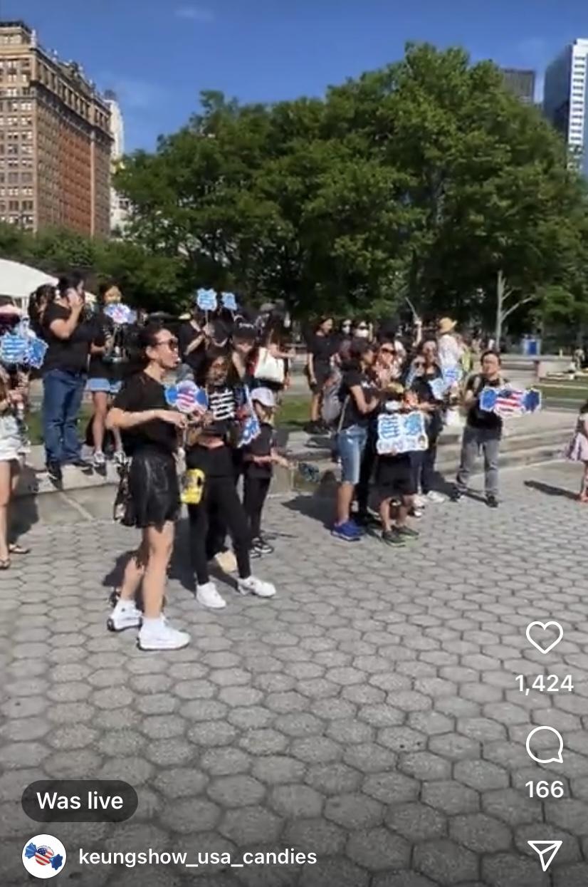 一班美糖見證重要時刻,心情激動。