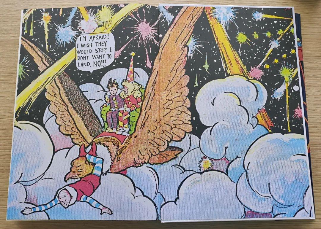 涉事圖案出自美國百年繪本《小尼莫夢鄉歷險記》,原圖色彩活潑。(互聯網)