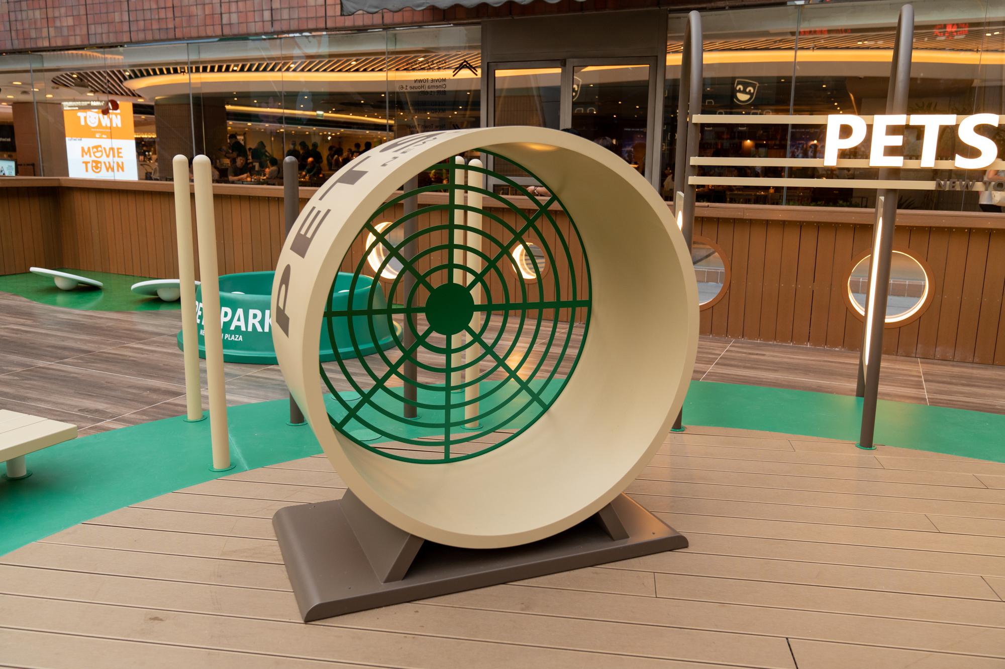 木系大型滾輪:想讓萌寵終極放電的話,不能錯過「木系大型滾輪」,滿足它們一顆愛跑、愛運動的心!