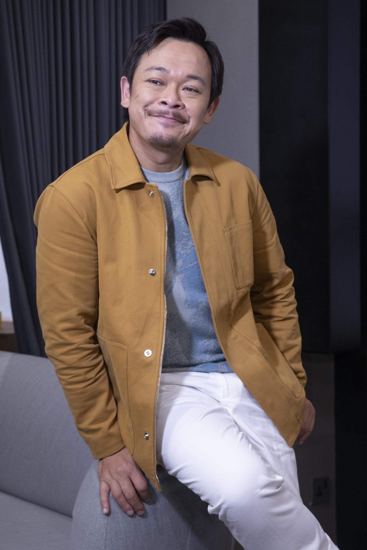 梁祖堯在「中据」隔離期間狂煲韓劇,靈感爆發構思《隔離童話集》。(蘇文傑攝)