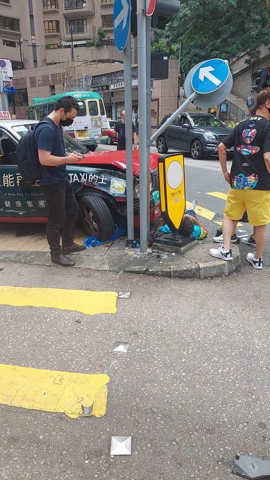 車禍發生在西環西邊街