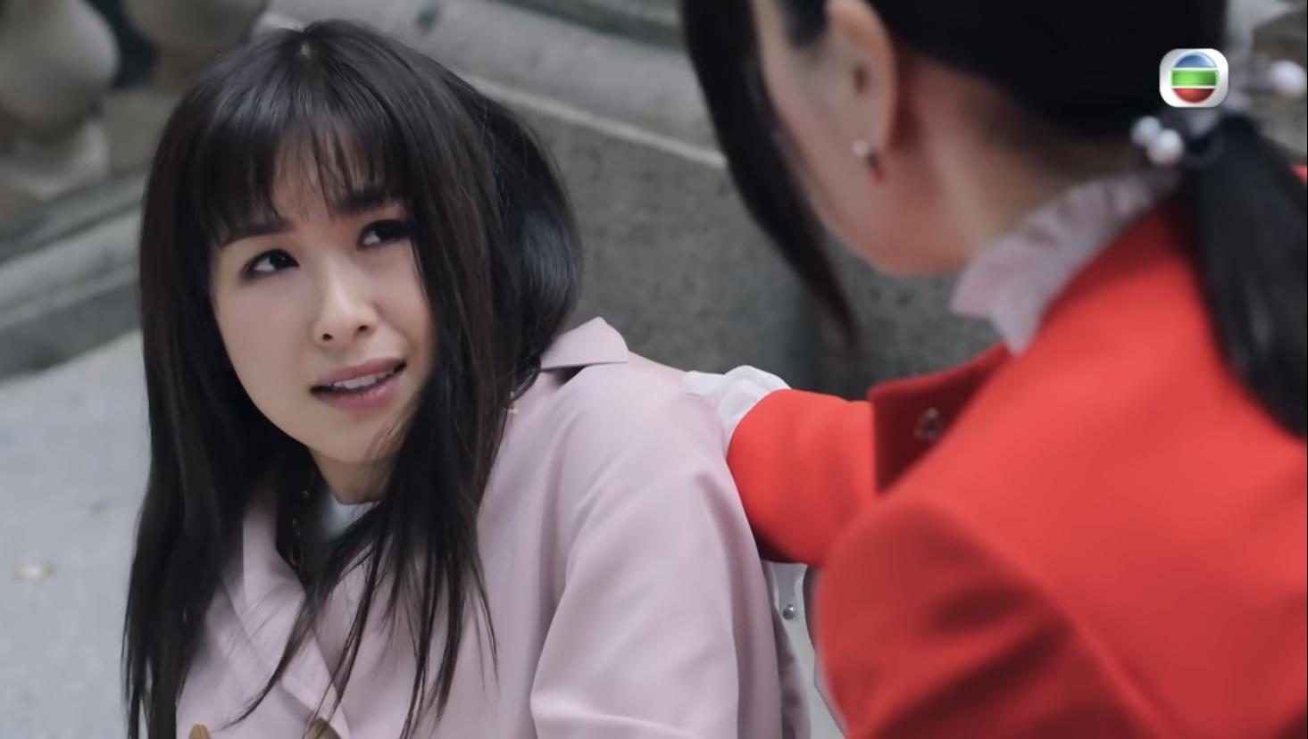 趙希洛陷害譚凱琪,秒速變臉。(截圖)